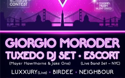 7.27.16 – The West Coast’s Largest Disco Event Hits SF this Saturday!!