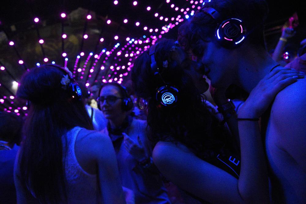 Silent disco party, predictions for silent event tech in 2026